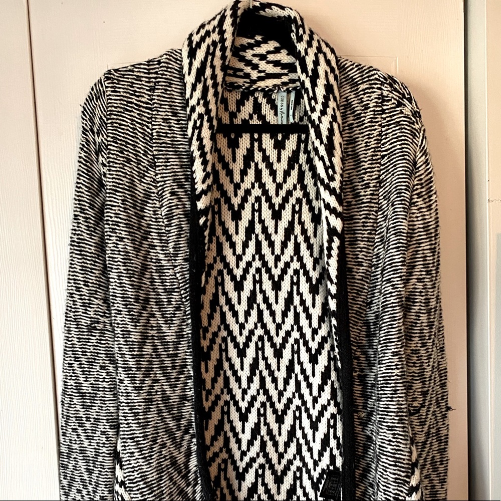 ✨Marciano Herringbone Open-Front, Size Small